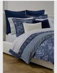 Ralph Lauren Caterina Reversible 3-PC King Comforter Set Navy Multi $500. Fixed Price $200.00.