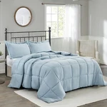 Hig Pre Washed Down Alternative Comforter Set Queen - Reversible Chic Quilt D.... Fixed Price $81.88.