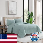 1888 Mills True 2PC Waffle Comforter Set Texture Breathable. Fixed Price $67.40.