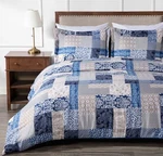Chezmoi Collection Bedding Set Printed Floral Patchwork Paisley Comforter. Fixed Price $28.99.