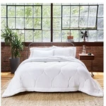 Pre Owned Display Item Buffy Comforter Only Soft White Twin. Fixed Price $100.00.