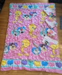 90S Tweety Bird Hearts Looney Tunes Twin Bedroom Set Comforter Sheets Valance. Fixed Price $98.00.