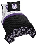 Jay Franco Wednesday Addams Full Comforter Set - 7 Piece Bedding Includes She.... Fixed Price $69.17.