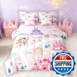 Feelyou Kids Princess Bed Bag Full Size Girls Dreamy Magic Castle. Fixed Price $102.48.