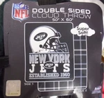 Nfl New York Jets Double Sided Blankets Northwest. Fixed Price $39.99.