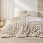 Bedsure Bag King - 7 Pieces Plaid Seersucker Bedding Comforter Sets. Fixed Price $97.11.