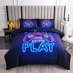 Helloosuu Gaming Bedding Sets Boys,twin Comforter TWIN-3PCS, GAMER-01. Fixed Price $51.36.