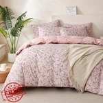 Bupird Floral Queen Comforter Set 3PC Soft Garden Style Bedding. Fixed Price $74.99.