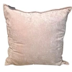 The Madison Dream Home Collection Velvet Rib Pink/blush Textured Square Pillows. Fixed Price $143.00.