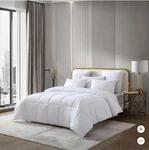 Farm To Home Comforter White Down Alternative Hypoallergenic Organic Seasons. Fixed Price $119.99.