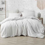 Etdiffe White Comforter Set King Size, 3 Piece Aesthetic Modern Bedding -.... Fixed Price $65.10.