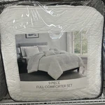 $220 Sunham White Matisse 9-PC. Comforter & Bedding Set, Full Size. Fixed Price $88.00.