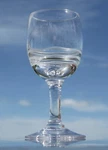 Cunard White Star Queen Elizabeth Mary Stuart Crystal Deco 4" Sherry Glass. Fixed Price $100.76.
