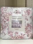 7 Pieces Laura Ashley Delphine Shabby Chic Pink King Comforter And Sheets Set. Fixed Price $189.00.