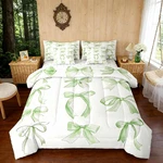 Twin Bowknot Comforter Set With Sheets - Dreamy Princess Style. Fixed Price $45.99.