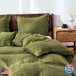 Simple&opulence Simpleopulence 100 Linen Duvet Cover Set 2PCS Basic Style. Fixed Price $177.87.