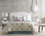 Riverbrook Home Elite Collection Comforter Set, King, Lacy - Sage Ivory, 7 Pi.... Fixed Price $41.93.