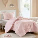 Intelligent Design Kids Twin Comforter Set Girls, Tufted Chenille Floral. Fixed Price $94.54.