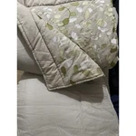 Victoria Classics Embroidered Floral Leaves King Comforter Vintage Cream Green. Fixed Price $76.49.