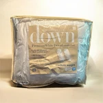 Charter Club Premium White Down Comforter Full/queen Medium Weight 400 Tc. Fixed Price $71.25.