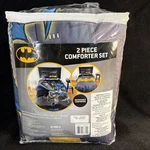 Kid's Batman 2-PIECE Twin/full Comforter & Sham Set Reversible New. Fixed Price $19.99.