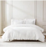 Lush Decor Reyna Cotton Duvet Cover Set White Ruffle Comforter Shabby King. Fixed Price $60.00.