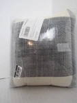 Pottery Barn Bryce Comforter Shams, SET/2 Standard 26/20 Charcoal New. Fixed Price $89.95.