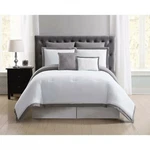 Truly Soft Everyday Hotel Border 7-PC. Comforter Set King / Cal Gray. Fixed Price $84.99.