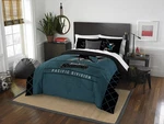 Nhl San Jose Sharks 'draft' Queen Comforter - Official Northwest Co.. Fixed Price $139.01.