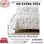 City Builders Classic Cool Organic Cotton Percale Comforter Set Twin Xl, New. Fixed Price $85.65.