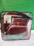 Q223001T Ashley Token Bedding Set-twin-carmine-comforter-pillow Sham-accent. Fixed Price $88.99.