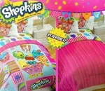 New Shopkins Reversible Comforter Twin/full 71" X 86". Fixed Price $48.99.