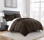 Chezmoi Collection 2-PIECE Down Alternative Comforter Set (twin, Black). Fixed Price $45.92.