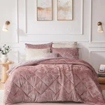 Intelligent Design Felicia Luxe Comforter Velvet Lush Double Sided Diamond Qu.... Fixed Price $61.50.