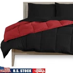 Microfiber Reversible Comforter Set Hypoallergenic Bedding Bag. Fixed Price $95.74.