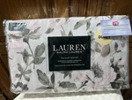 Ralph Lauren - Floral King Duvetcover Set 3 Pc. Fixed Price $199.00.