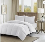 Madison Park Winfield Luxury 300TC Down-alternative Comforter Twin/xl White. Fixed Price $55.00.