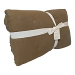 Pottery Barn Belgian Flax Linen Full Queen Comforter Toffee New. Fixed Price $219.99.