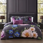 Bebejan Elegant Blossoms 5 Piece Reversible Comforter Set 100% Cotton Sateen. Fixed Price $143.54.