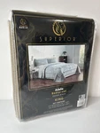 Superior Cotton Blend Adalie Bedspread King Comforter Pillow Shams Set - Taupe. Fixed Price $53.97.