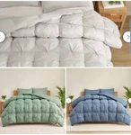 Casual Living, "zuri" Mega Puff Reversible Comforter Set (choose Color + Size). Fixed Price $108.99.