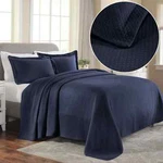 Solitaire Cotton Matelasse Decorative Bedspread And Pillow Sham Set. Fixed Price $145.80.