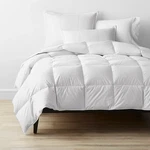 The Company Store Lacrosse Down Comforter Light Warmth 500TC - White, Twin. Fixed Price $100.00.