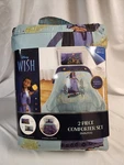 Disney Wish Kids 2-PIECE Twin/full Reversible Comforter & Pillowcase Bedding Set. Fixed Price $24.99.