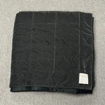 Edmond Frette Bedding Charcoal Black Cotton Comforter Oversized Queen 100X100. Fixed Price $125.00.