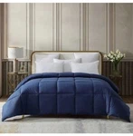 Farm Home Organic Cotton Down Comforter King Navy Blue 108" X 98" New W/ Tags. Fixed Price $59.95.