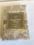 New One Fieldcrest Luxury Taupe Damask Standard Rectangle Cotton Pillow Sham. Fixed Price $19.99.