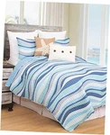 Ocean Coastal King 3 Piece Nautical Set Blue. Fixed Price $95.82.