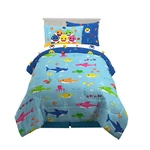 Franco Kids Bedding Super Soft Comforter And Sheet Set With Sham, 5 Piece Twi.... Fixed Price $88.91.