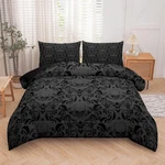 Gothic Bedding Adults,twin Size Comforter Sets Boys,skull Prin. Fixed Price $57.99.
